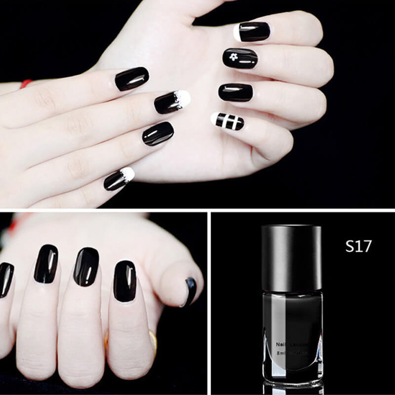 Salon-Perfect Glossy Nails Set für schnelle Maniküren