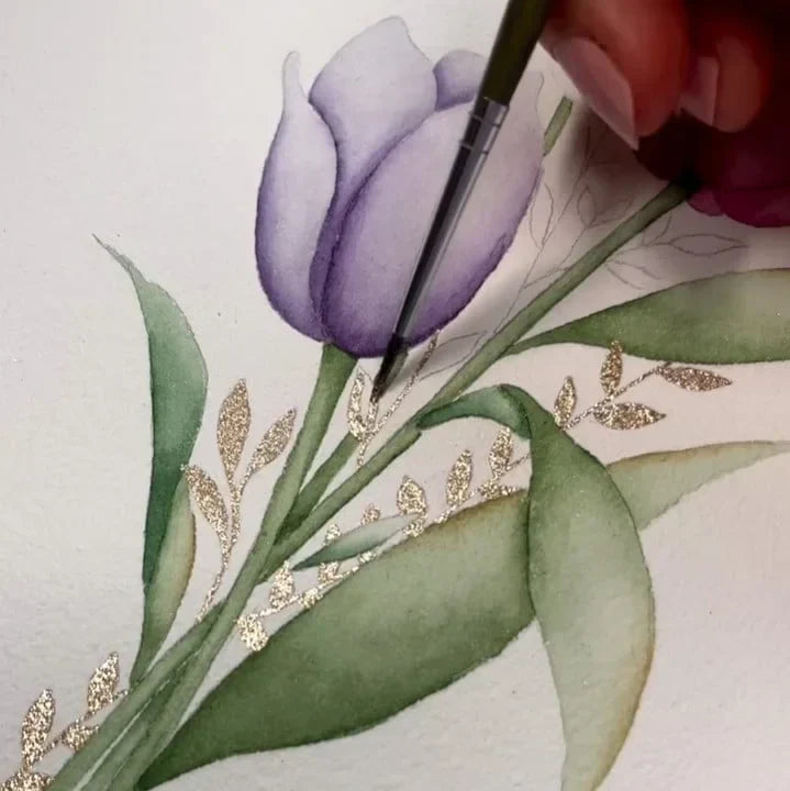 ArtisticGleam™ - Metallic-Aquarellmalerei-Set