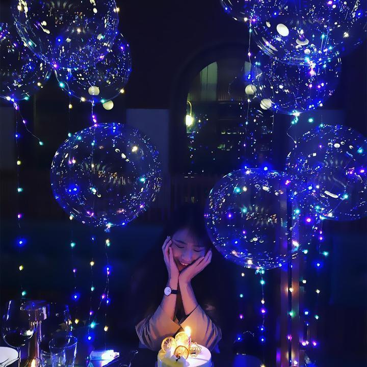 Wiederverwendbare LED-Ballons zur Beleuchtung Ihrer Partys (10 Stück)