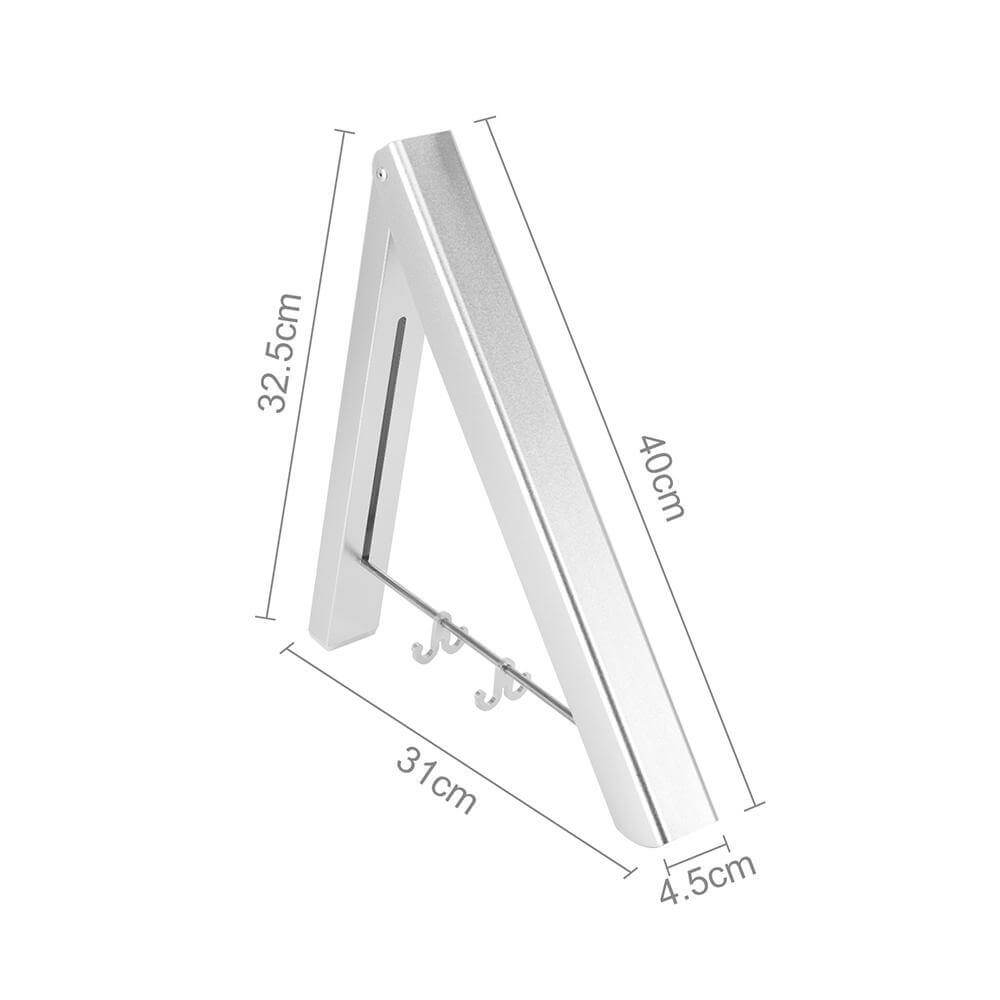 SnapDry | Zusammenklappbarer Wäscheständer für die Wand