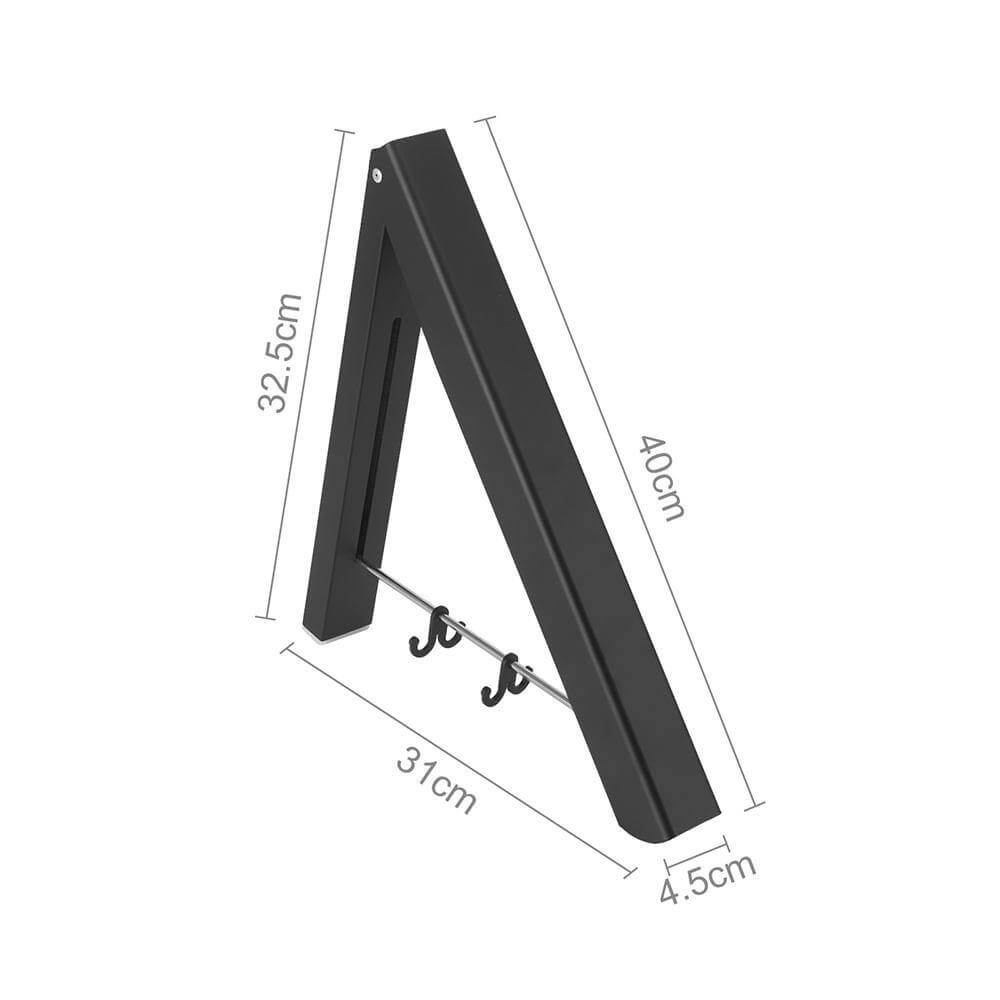 SnapDry | Zusammenklappbarer Wäscheständer für die Wand