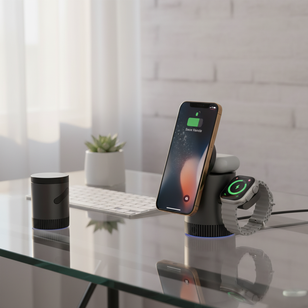 Ultraschnelle 3-in-1 Magnetladeregler für optimale Zugänglichkeit und Geschwindigkeit