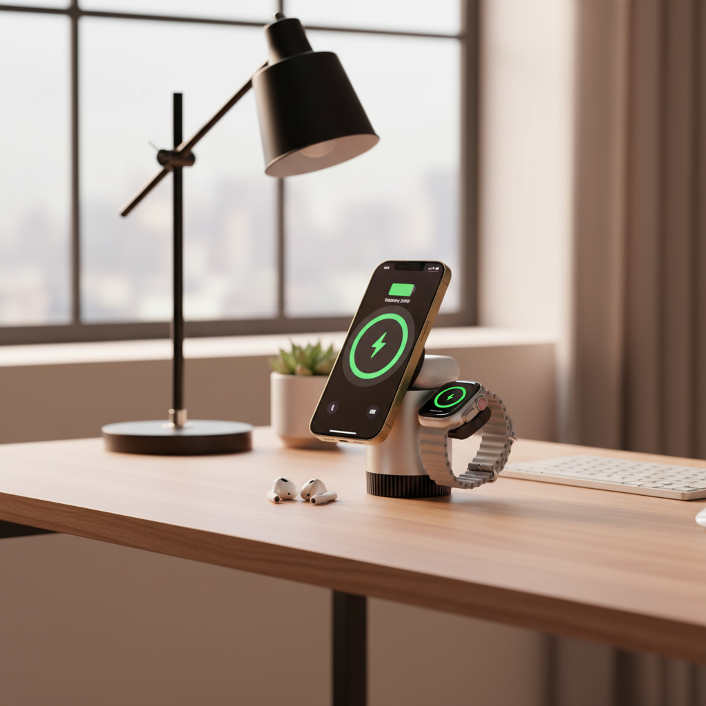 Ultraschnelle 3-in-1 Magnetladeregler für optimale Zugänglichkeit und Geschwindigkeit