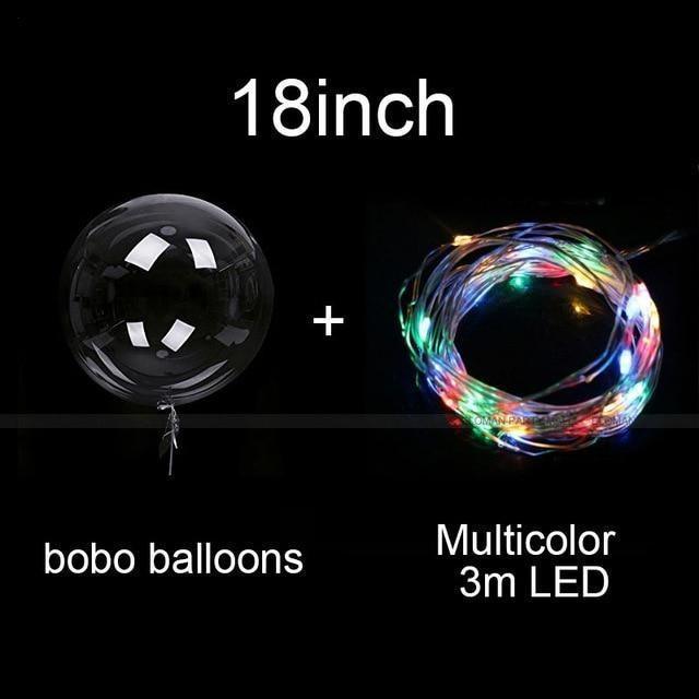 Wiederverwendbare LED-Ballons zur Beleuchtung Ihrer Partys (10 Stück)