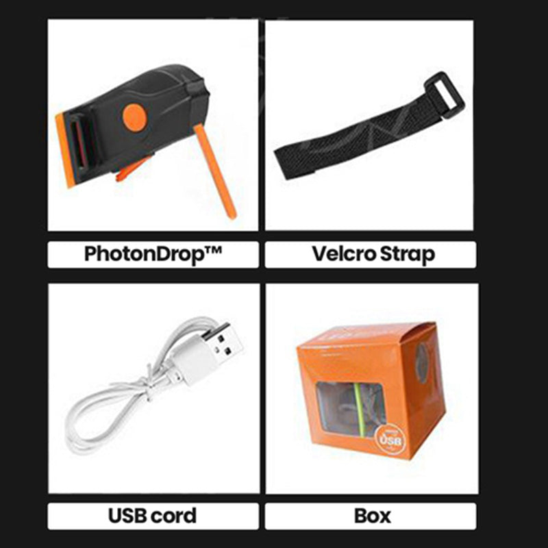 BrightRide™ – Gut sichtbares LED-Fahrradrücklicht